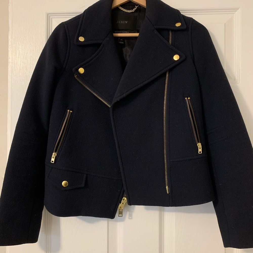 J Crew Moto Jacket